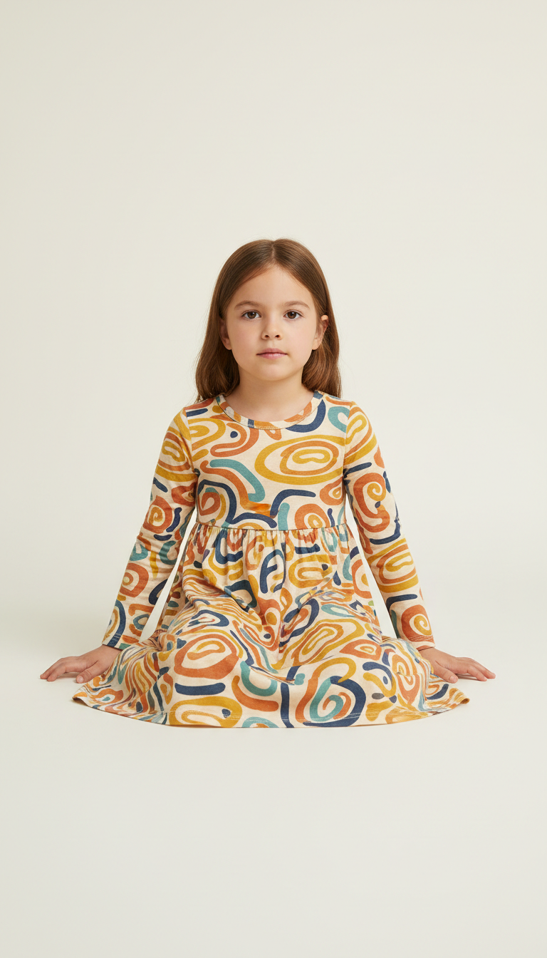 Kids Soft Jersey Dress