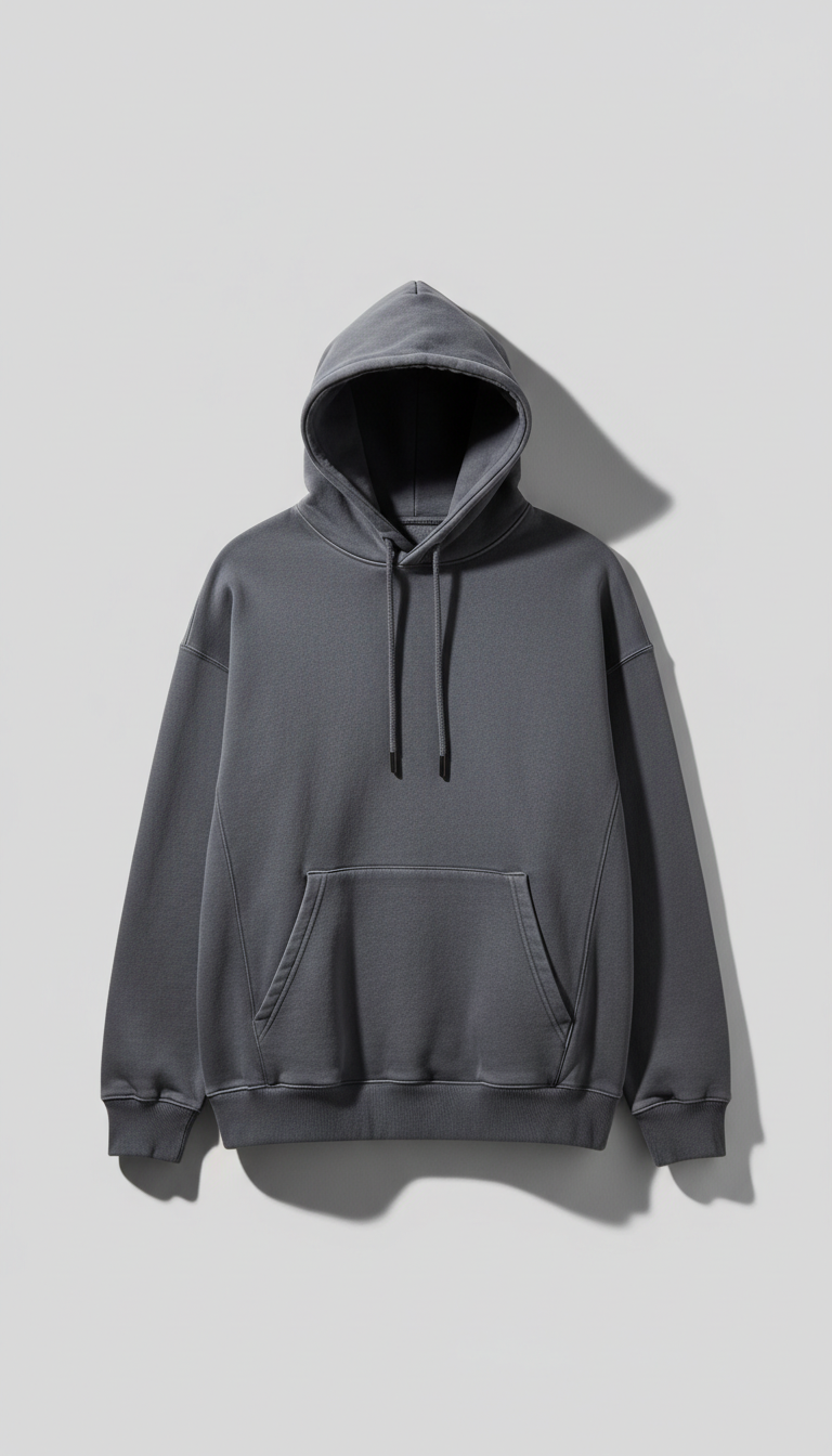 Soft Grey Hoodie