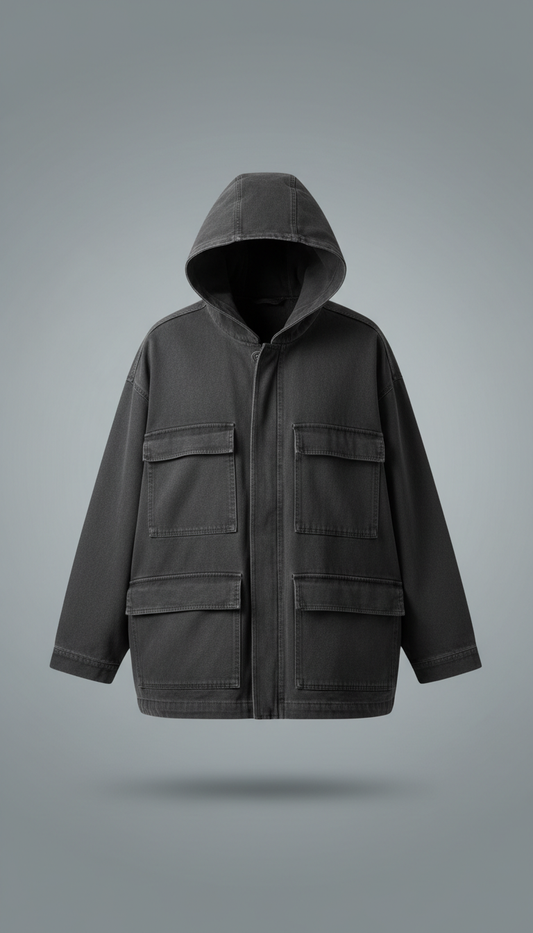 Oversized Fit Streetwear Jacket