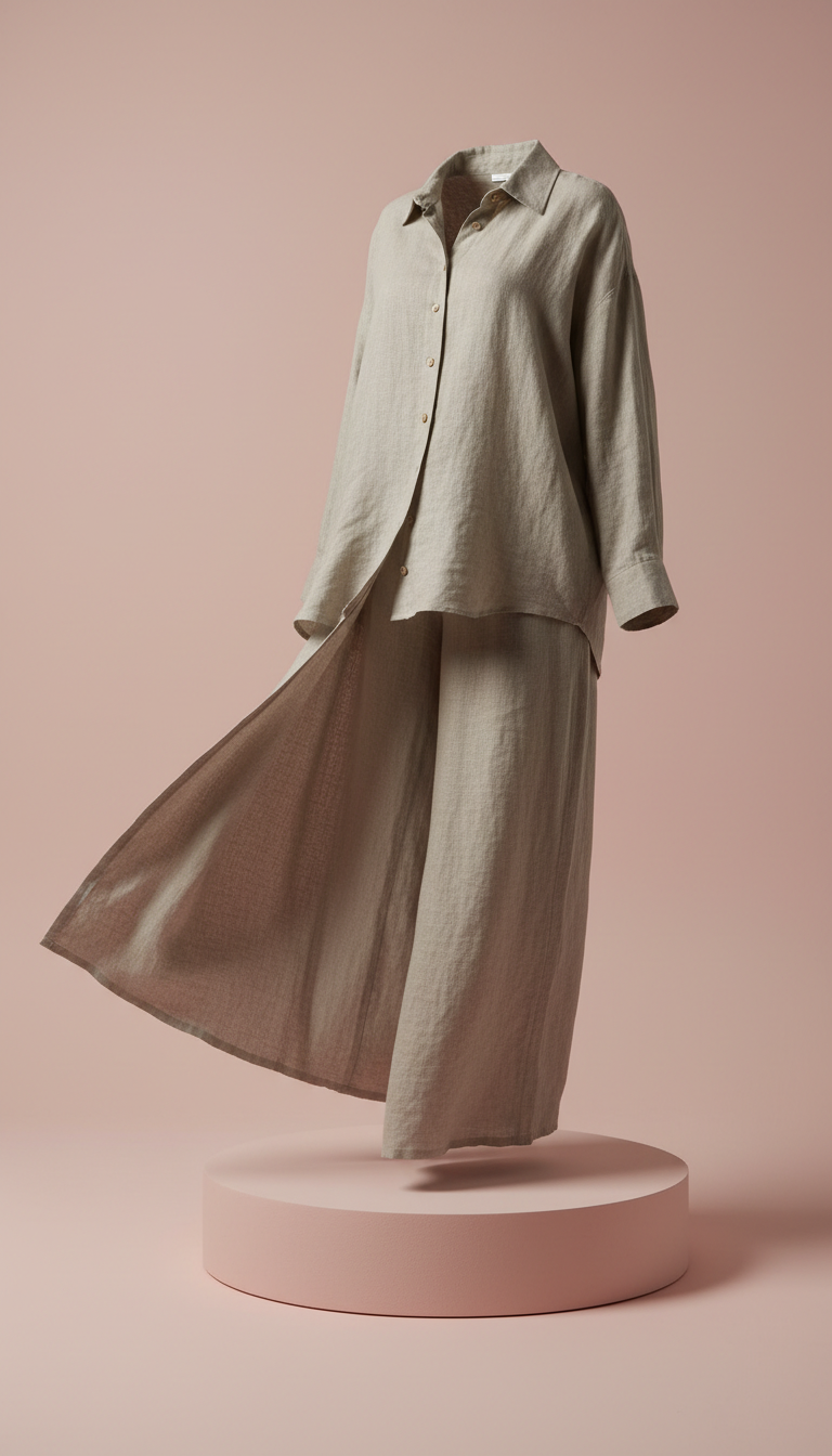 Two-Piece Linen Set