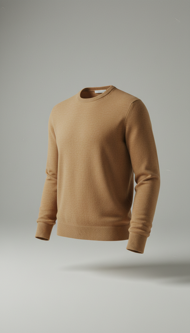 Merino Wool Crewneck Sweater