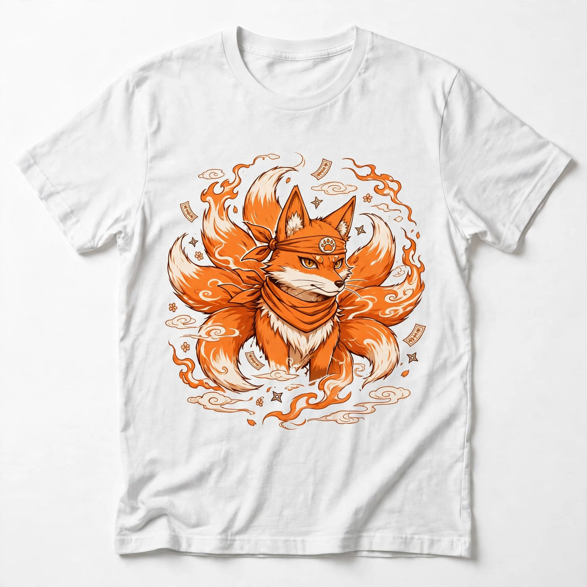 Anime Ninja Fox Spirit T-Shirt