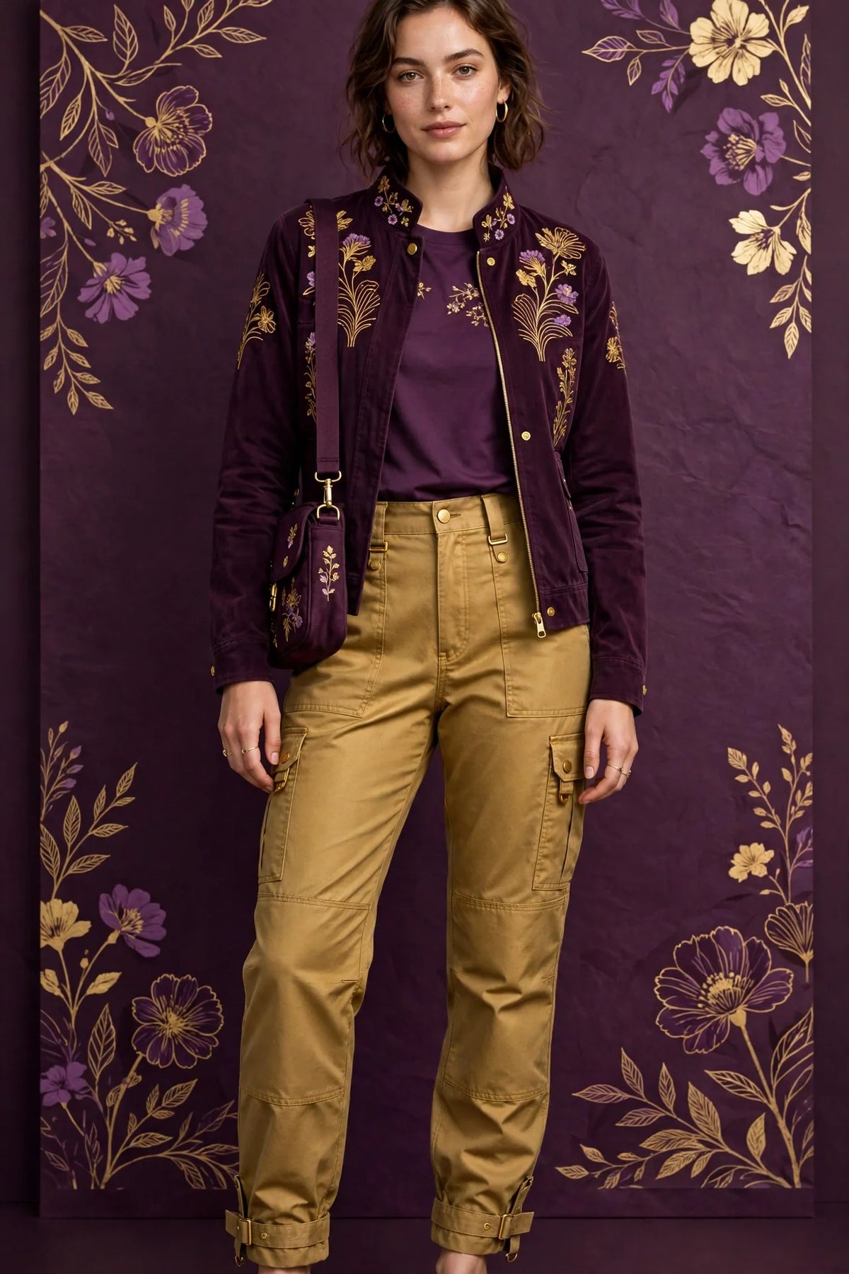Person wearing Gold Field-Ready Utility Pants