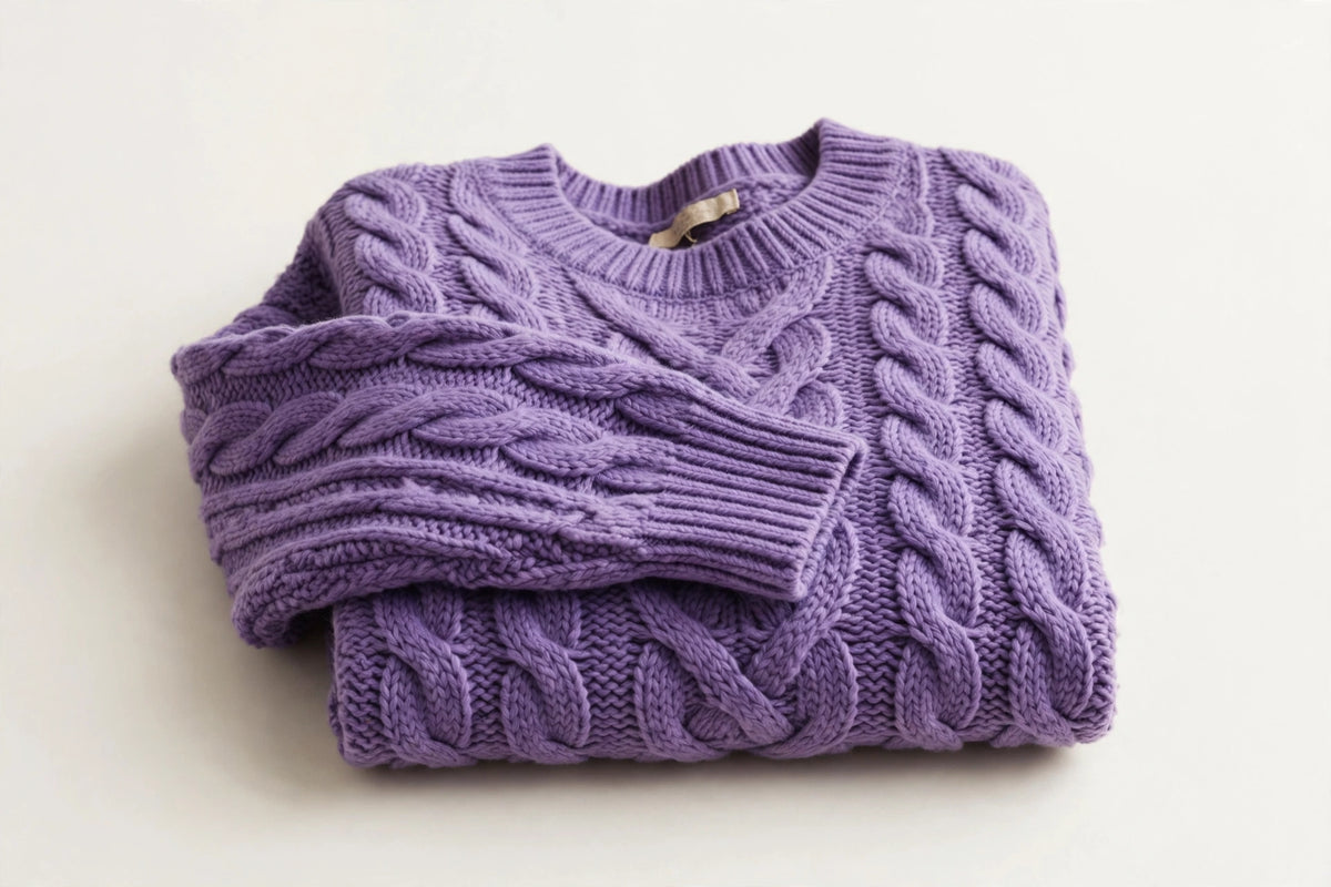 Violet Knit Sweater