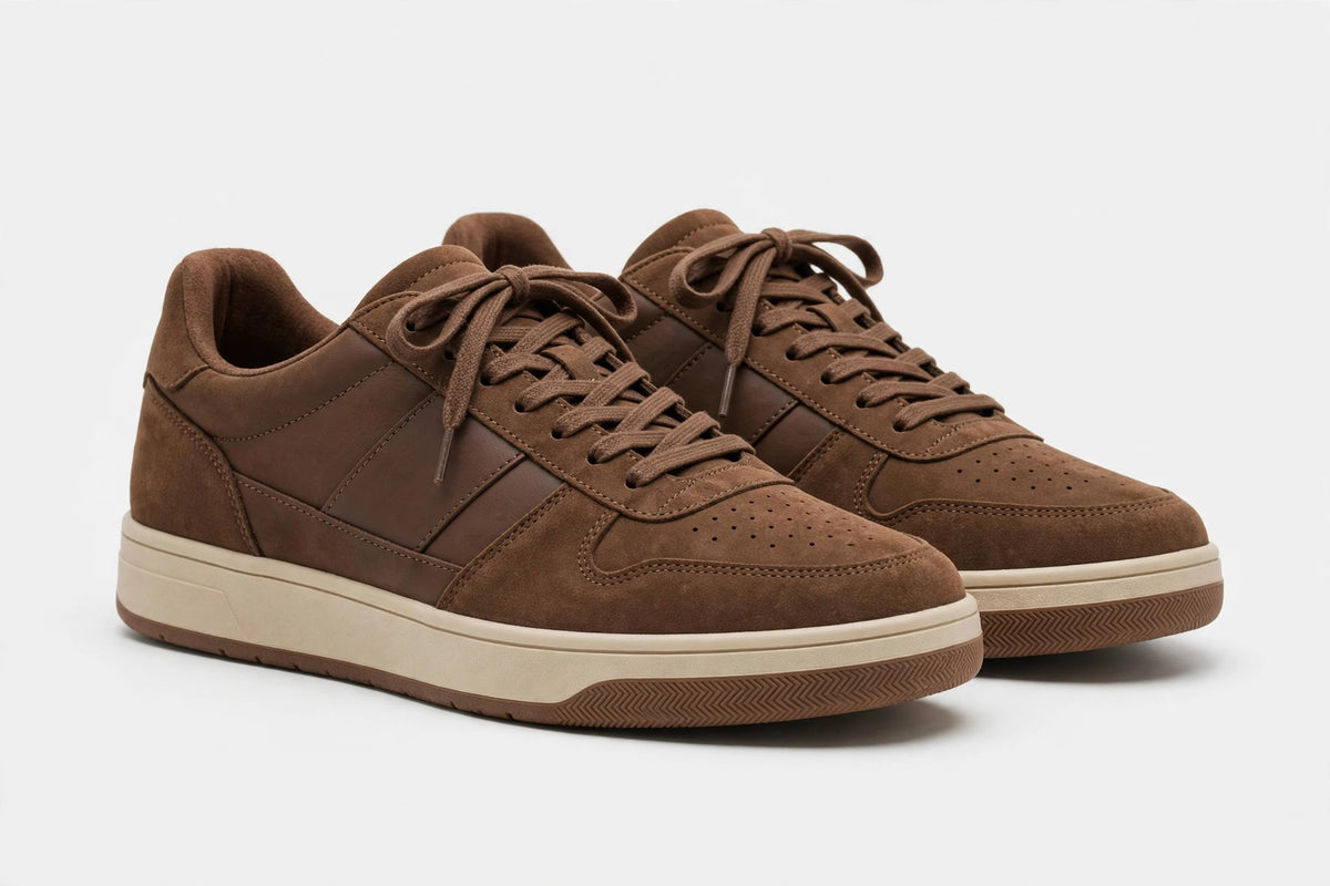 Men's Street Sneakers - Brown