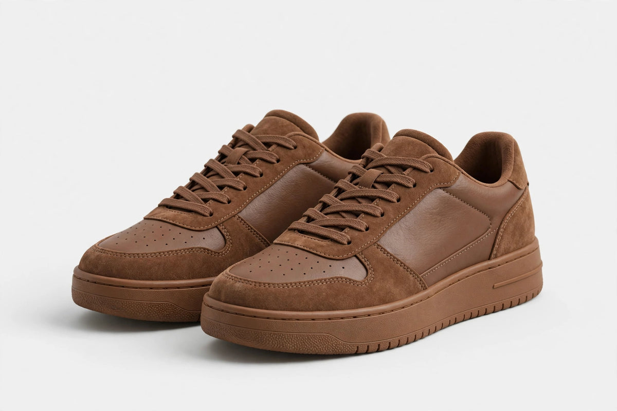 Women's Street Sneakers - Brown